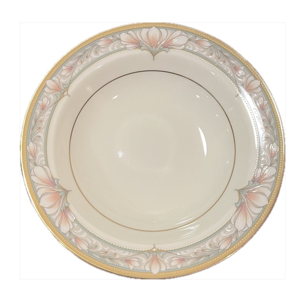 Set of TWO (2) Noritake 6" Barrymore Rim Dessert Sauce Bowls